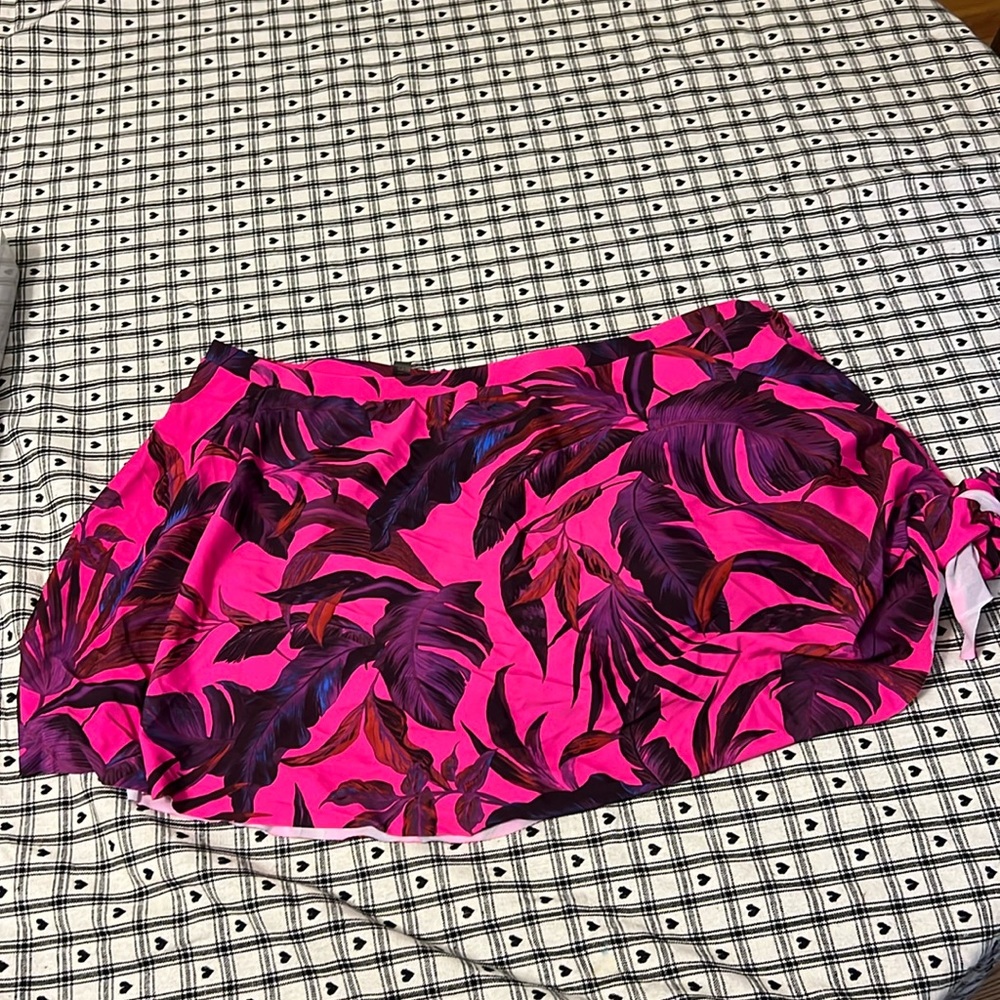 Flower, swim skirt plus size